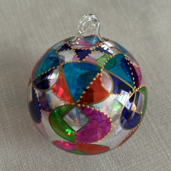 Murano Glass Venezia Handblown Christmas Ornament - Picture 2 of 9